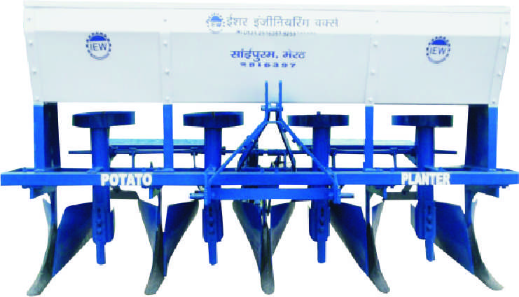 Semi Automatic Potato Planter (4 Row)